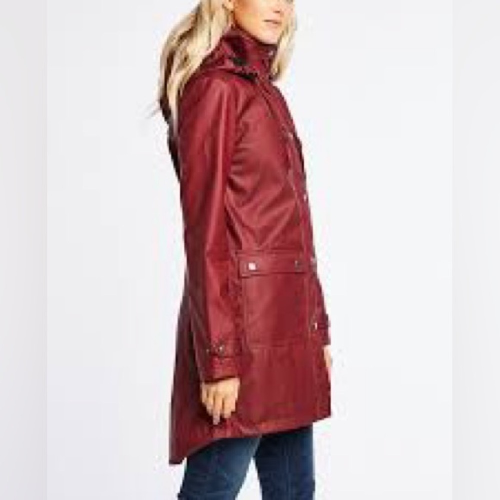 Mia Melon Chloe Rain Coat: Modern Trench